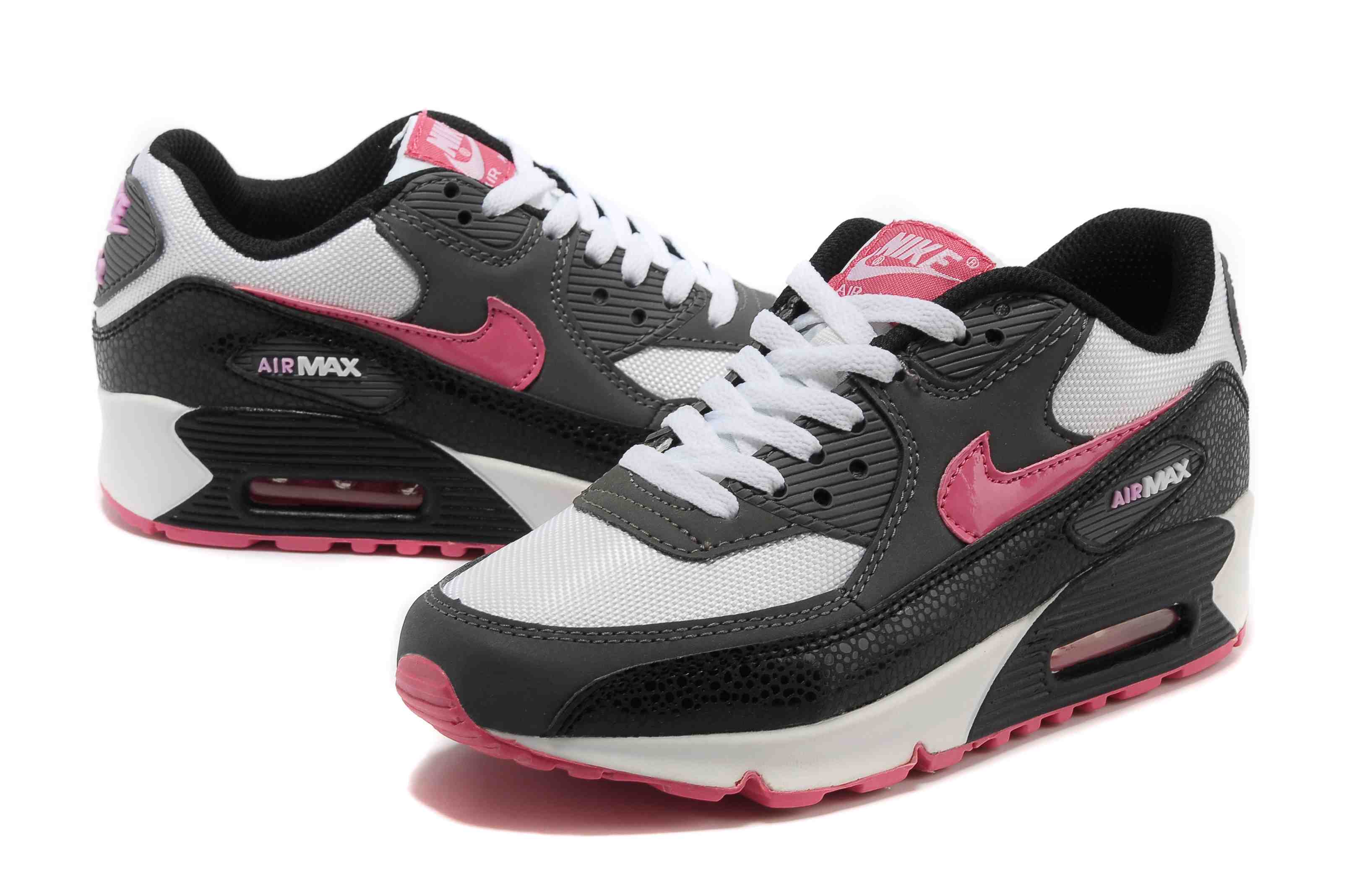 Nike Air Max Shoes Womens Black/Pink/White Online